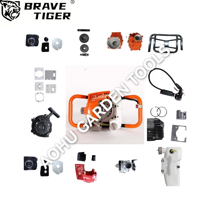 630 48/63cc Earth Auger Spare Parts Ground Drill Parts