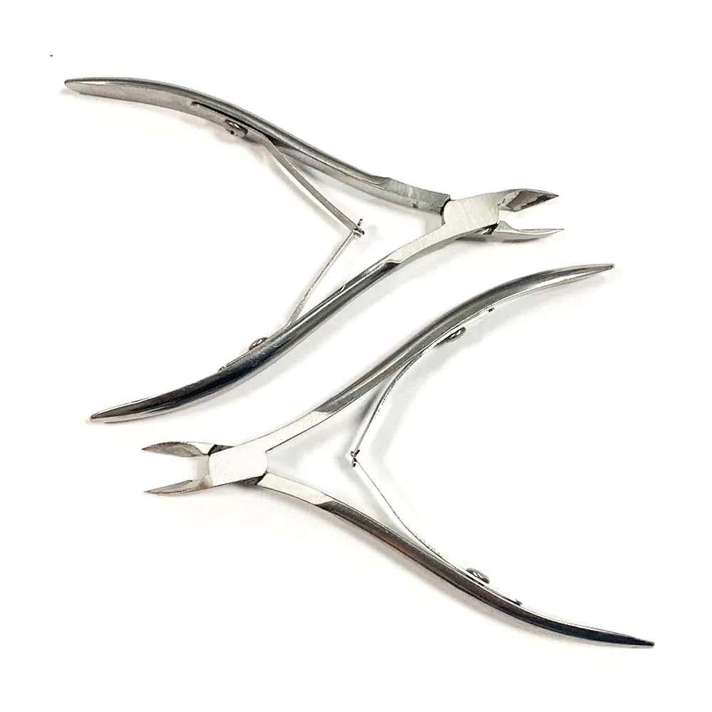 Stainless Steel Pedicure Manicure Care Scissors Tools Nail Art Nipper Professional Sharp Cuticle Cutter