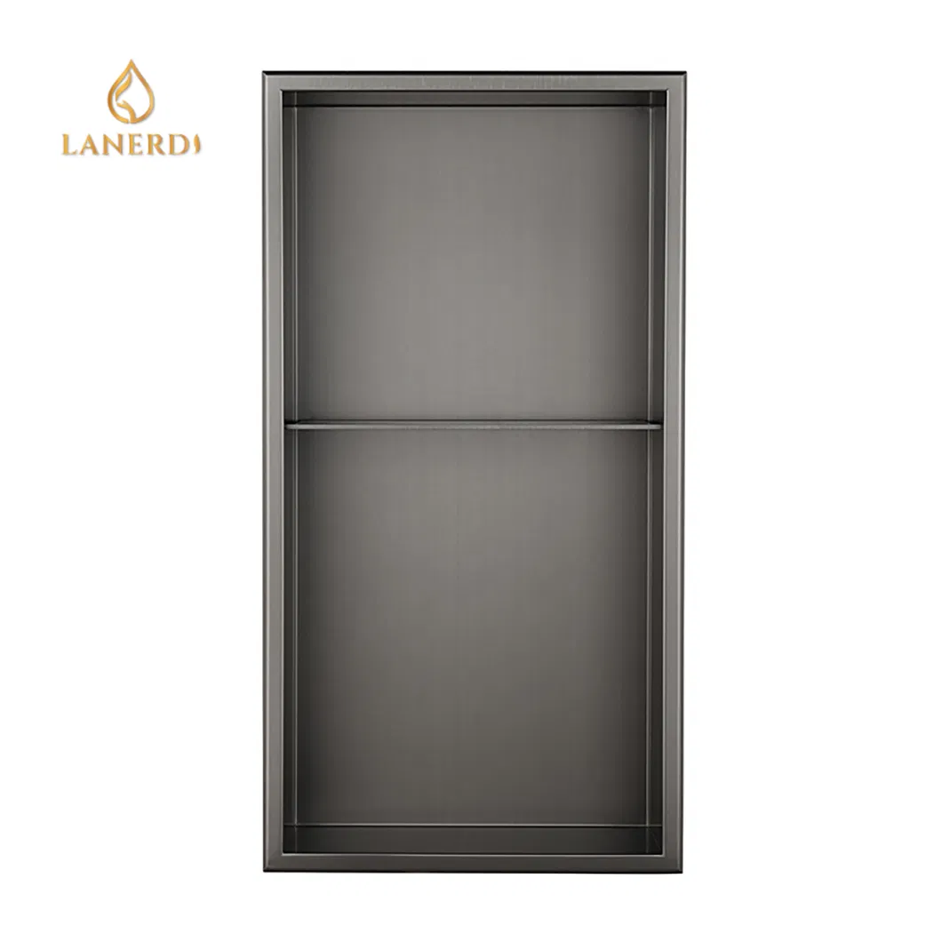 Встраиваемая полка для душа из нержавеющей стали