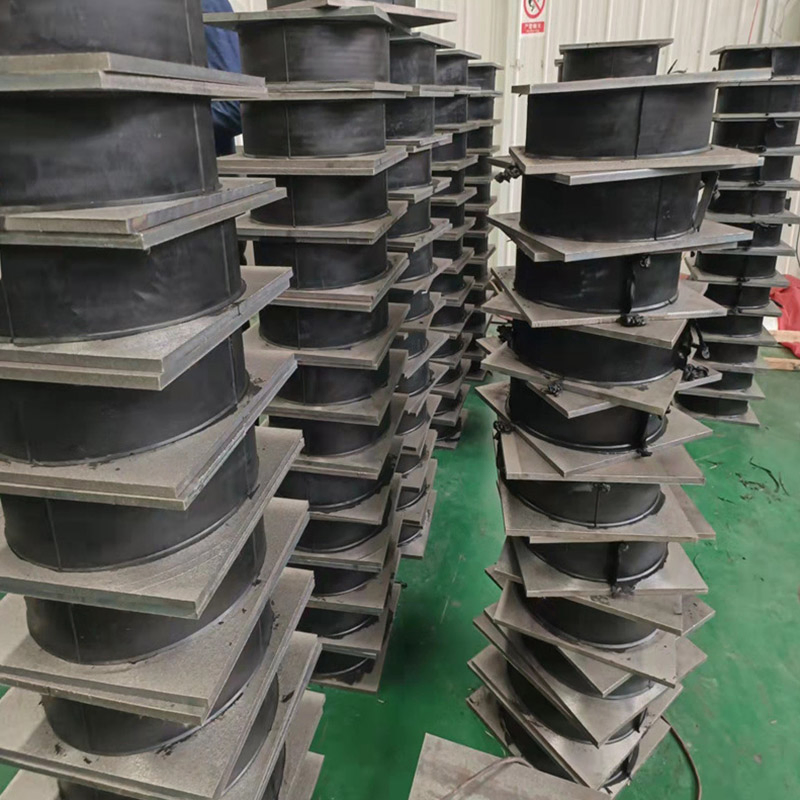 Basin Type Seismic Isolation Bridge Support Rubber Elastomeric Bearing Structural Pot Bridge Bearing