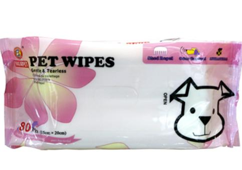 Disposable Pet Gloves Wet Wipes for Cats and Dogs Without Washing SPA Bath Towels Cleaning Tissue and Deodorizing Pet Supplies Eco-Friendly Animal Wipes