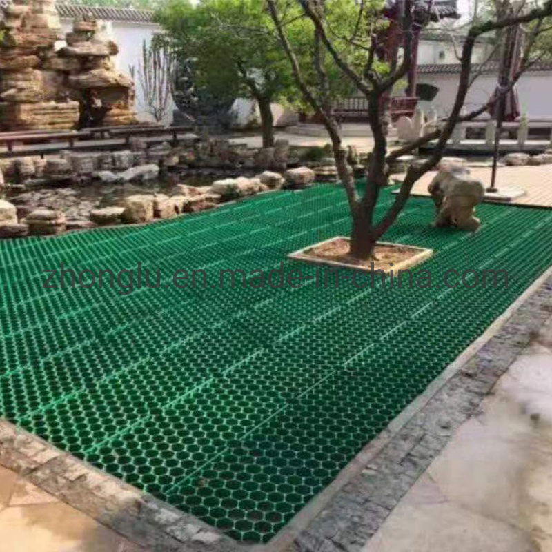 Grass Grid Pavers for Driveway Grid Paver Polymer HDPE Geocell Grass Paver 68mm