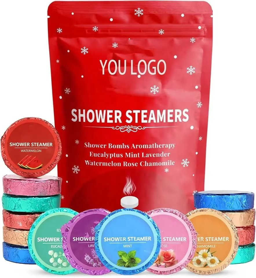 Calming Lavender Aromatherapy Stress Relief Gift Box Shower Steamers