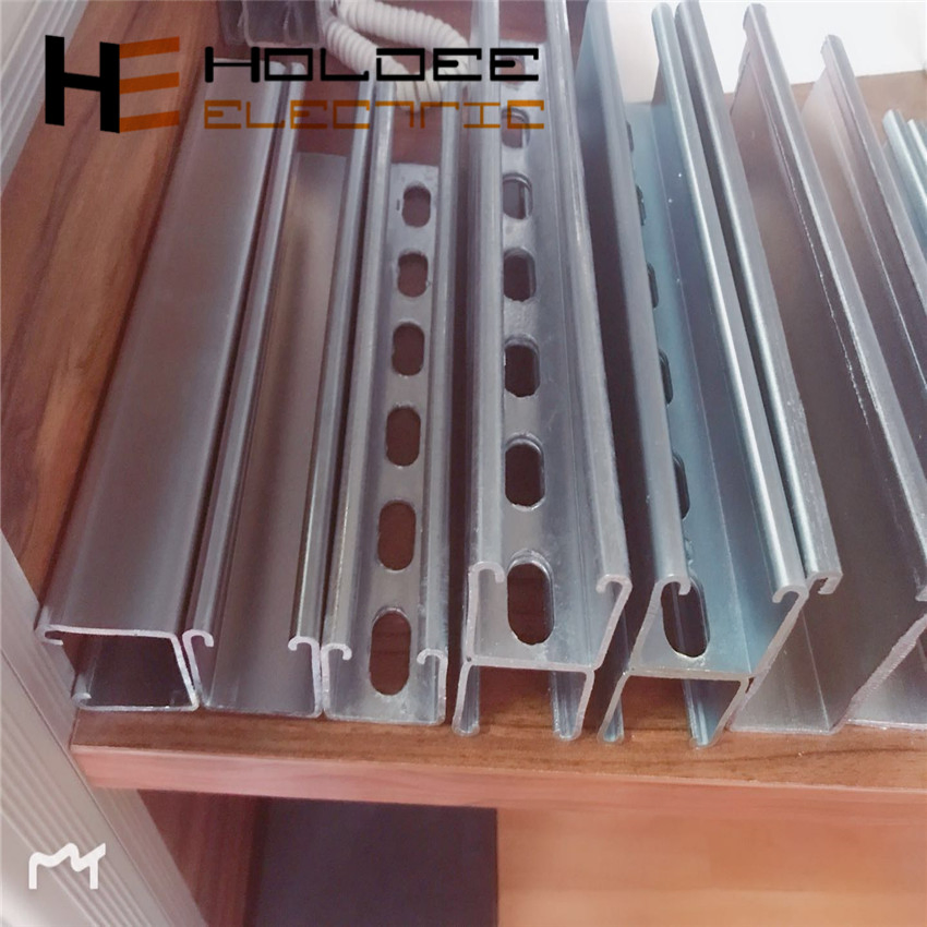 U Shaped SS304 Unistrut 41X41X2.5 HDG Strut Channel Wholesale Unistrut C Channel