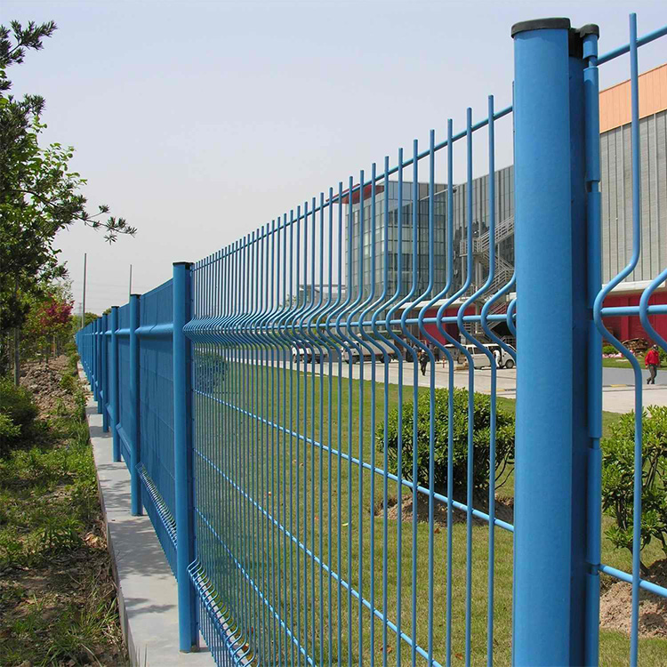 PVC Vinyl Coated Welded Wire Mesh Garden Fence