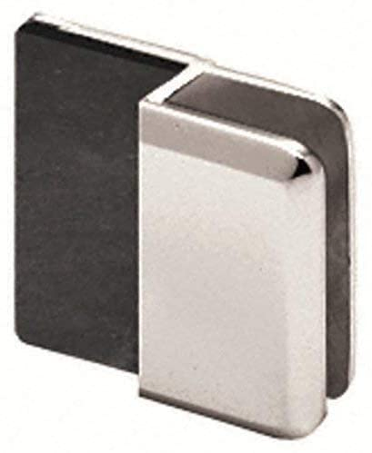 Chrome Beveled Style Frameless Shower Door Stop