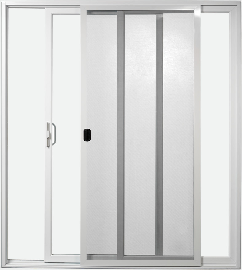 5% off Aluminum Door Profile 3 Panel Triple Sliding Glass Door Alu Aluminium Alloy Aluminum Tempered Glass Lowes Glazed