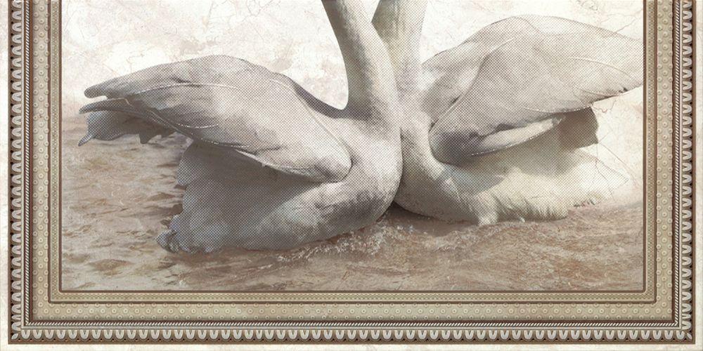 Stone Imitation Texture Porcelain Tiles Synthetic Thatch Contemporary Pattern Tile