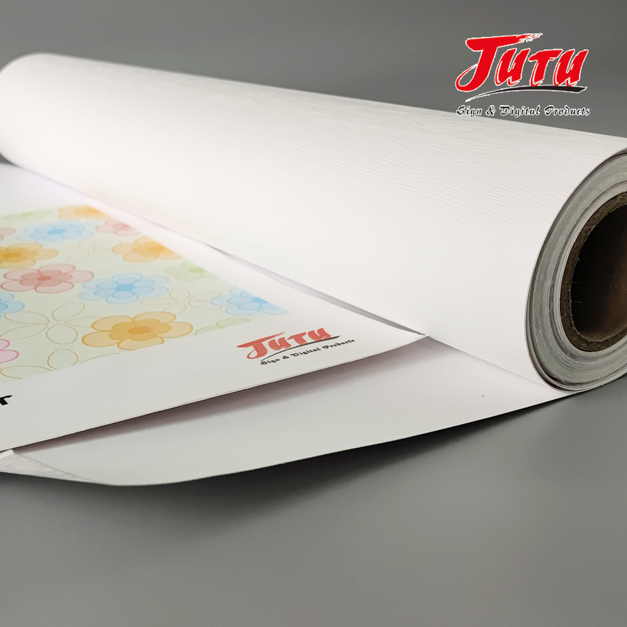 Экологичные обои JUTU для печати, 1.07x50м, цветочный узор