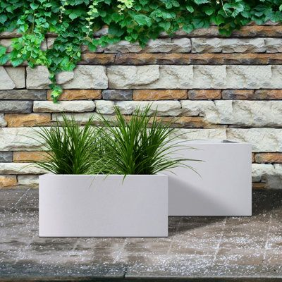 Gfrc Planters Manufacturer Customized Shape Multicolor Garden Pottery Grc Concrete Urn