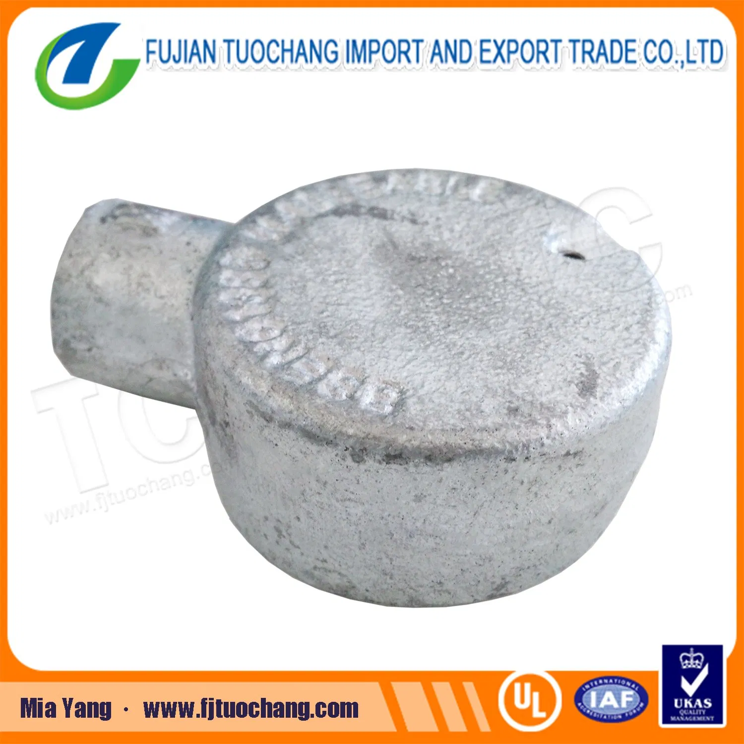 Termal Type Forged Electrical Conduit Fittings Circul Box