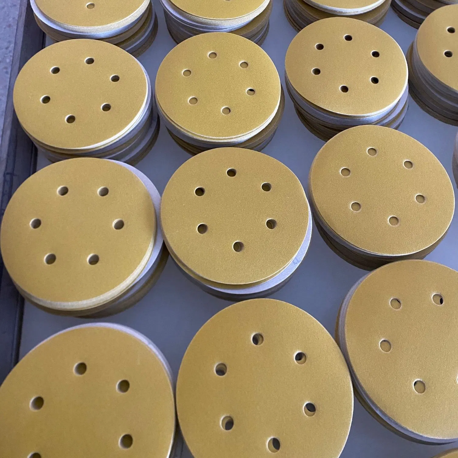 4"/4.5"/5"/6"/7"/9" Abrasive Hook and Loop Abrasives Sanding Paper Disc for Wood Metal Steel