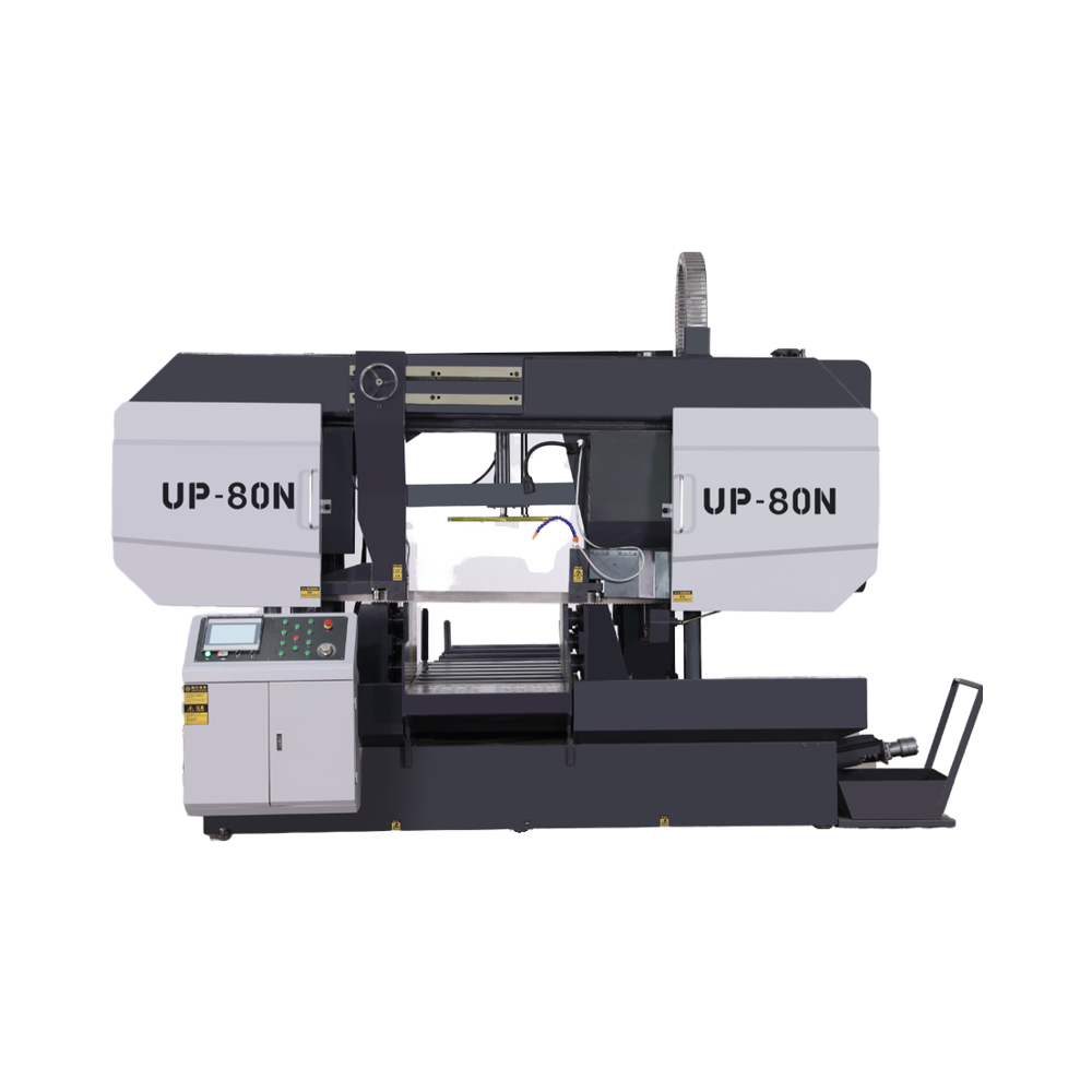 Ленточная пила полуавтоматическая усиленная с двигателем