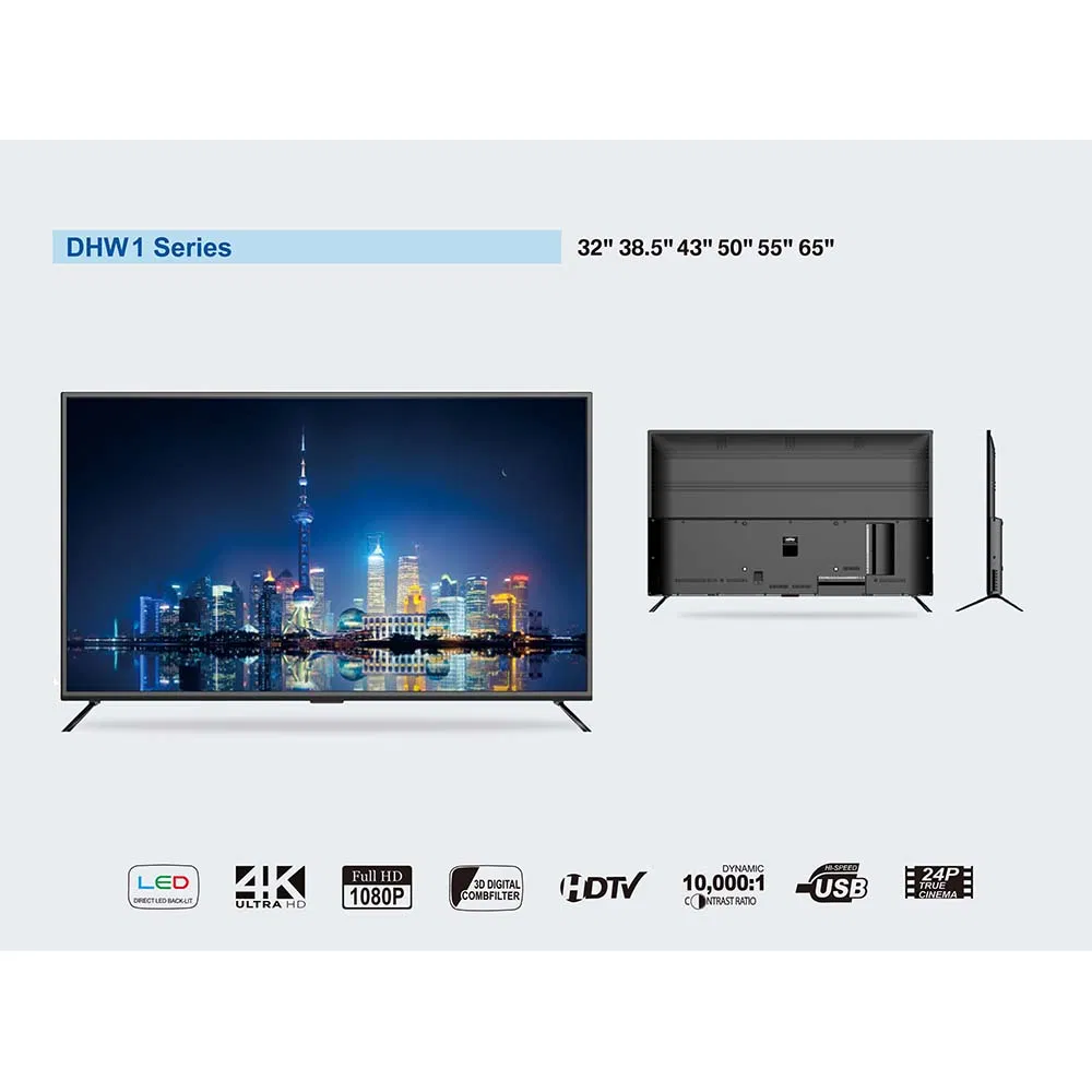 65-дюймовый LED Smart TV Android/WebOS для дома и отеля
