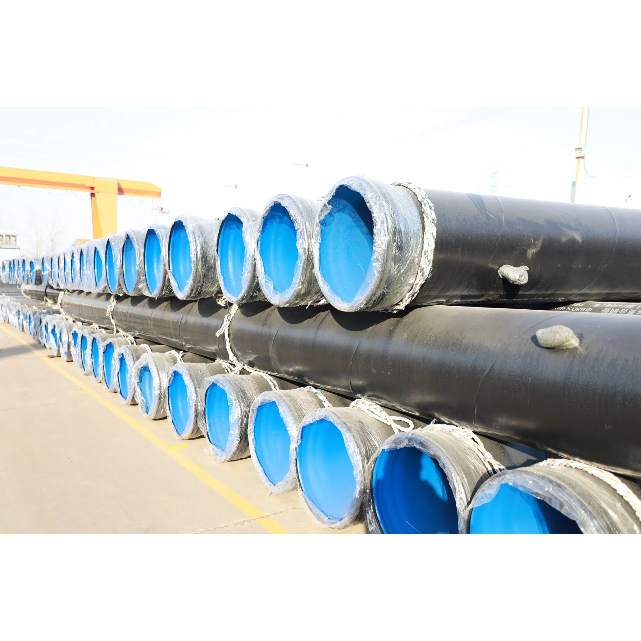 Стальная спиральношовная труба DN1200 с эпоксидным покрытием