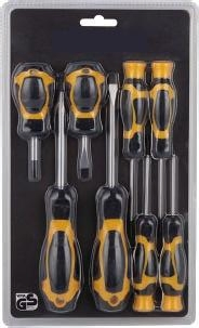 6PCS Screwdriver Set with Double Injected Soft Handle and Magnetized Tip
