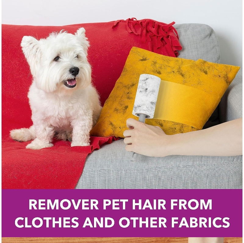 Custom Extra Sticky Lint Remover Roller for Pet Dogs and Cats Buy Clothes Cleaning Roller with Dust Dry Wiping Function