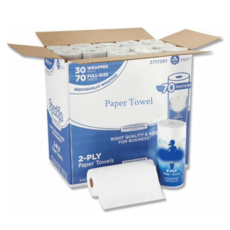 OEM/ODM Custom 2/3 Layers Environmental Kitchen Paper Towels Rolls for Kitchen and Bathroom Cleaning