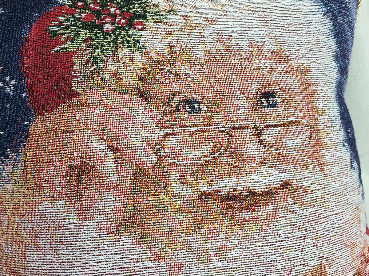 Christmas Santa 45*45cm Pillow Cases Cushion Covers for Sofa Decor