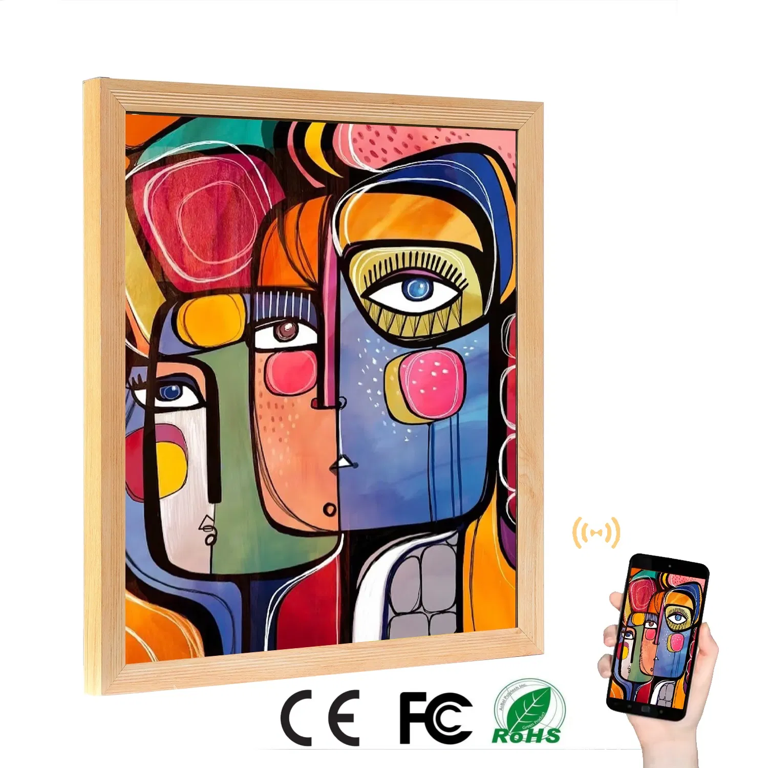 Bright 800 Nits Square LCD Screen for Eye-Catching Displays