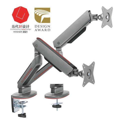 Алюминиевый кронштейн для двух мониторов