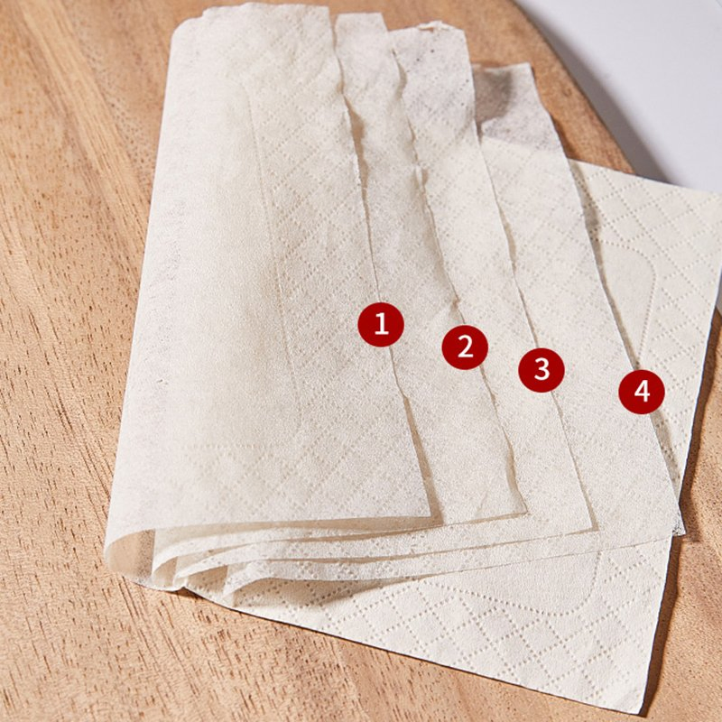 Embossed Bag 2-3 Ply 70-200 Sheets Facial Tissue