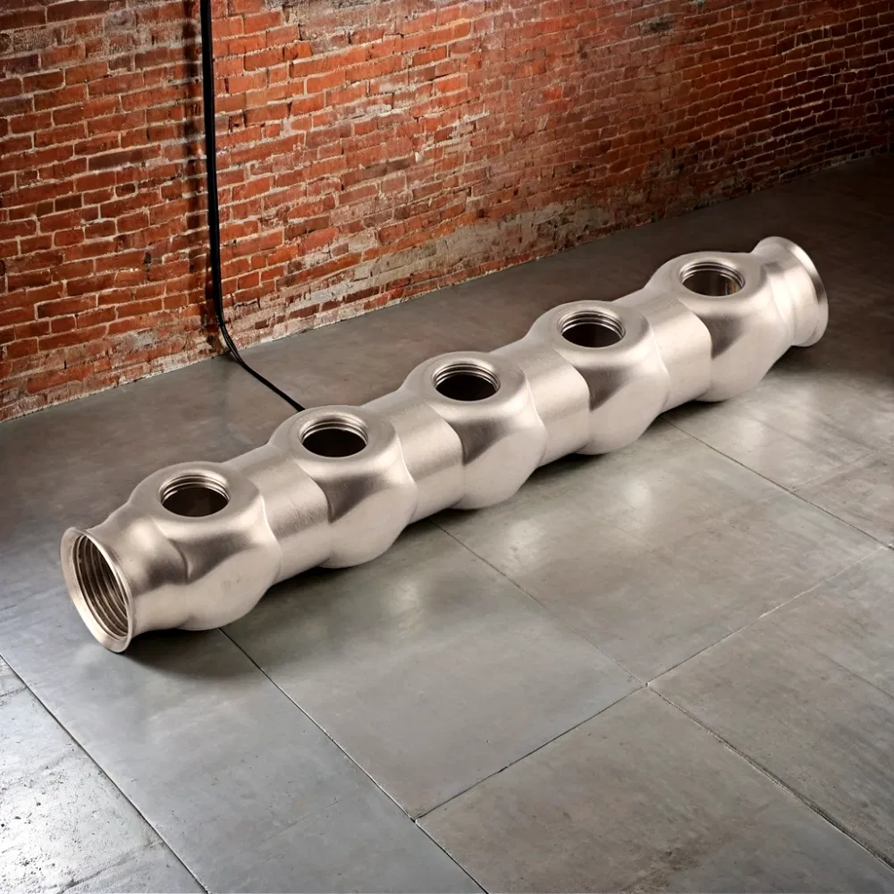 Durable Stainless Steel Bamboo Manifold for Effective Water Distribution Solutions