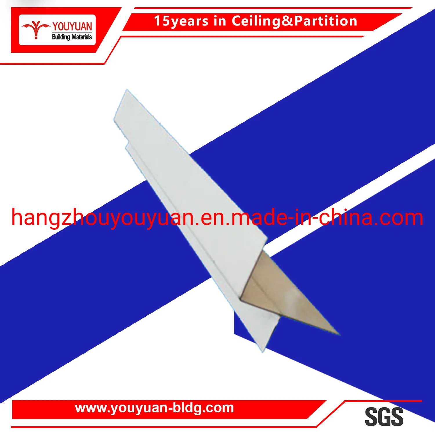 Galvanized Steel C U Z L Section Ceiling Drywall Metal Bar Wall Angle