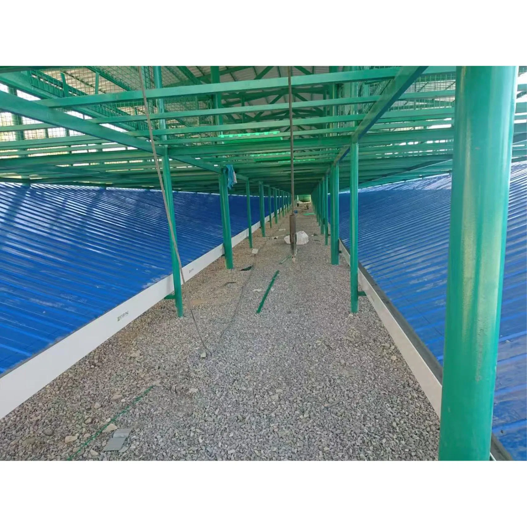 Prefabricated Steel Structure Buildings for Chicken Coop Cattle Shed Sheep Shed Farm
