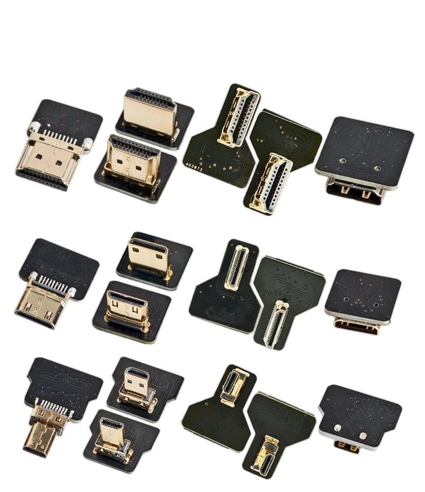 90 Degree HDMI Cable Fpv Systems Flexible HDMI Cable with 90 Degree Angle for Drones