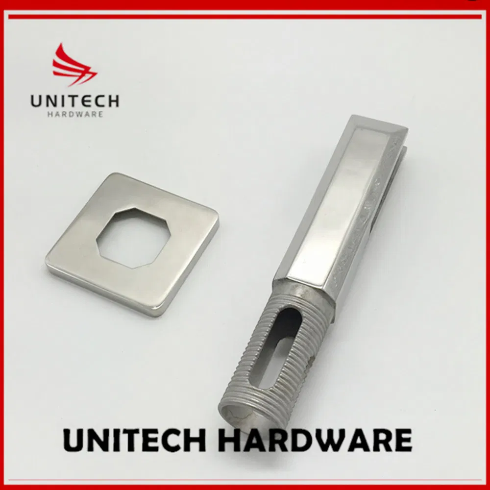 Square Stainless Steel 316 Glass Handrail Spigot 220mm