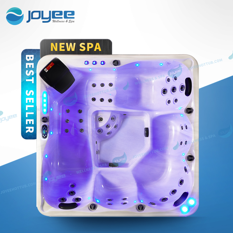 Joyee Cheap Whirlpool SPA Factory 5 Person Balboa Outdoor Hot Tub Prices