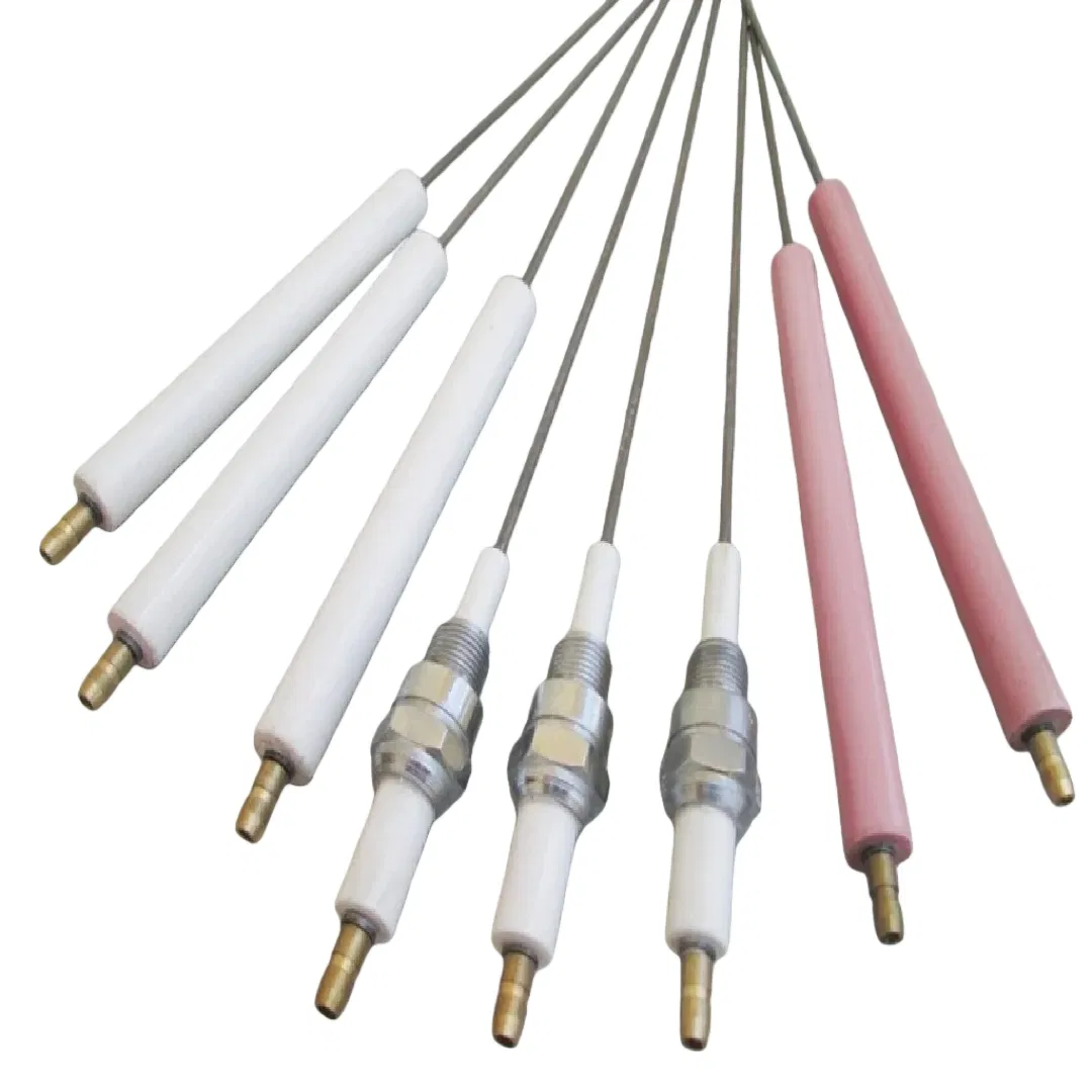 Customized Glazed Ceramic Spark Flame Sensor Ignition for Gas Oven