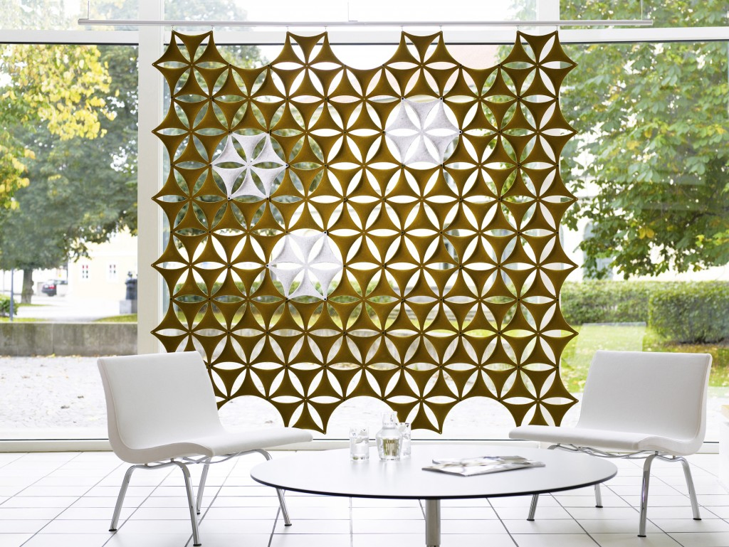 3D Polyester Fiber Sound Absorber Acoustical Foam Acoustic Panel