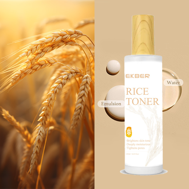 Face Moisturizer Lotion Rice Toner for Dry Skin