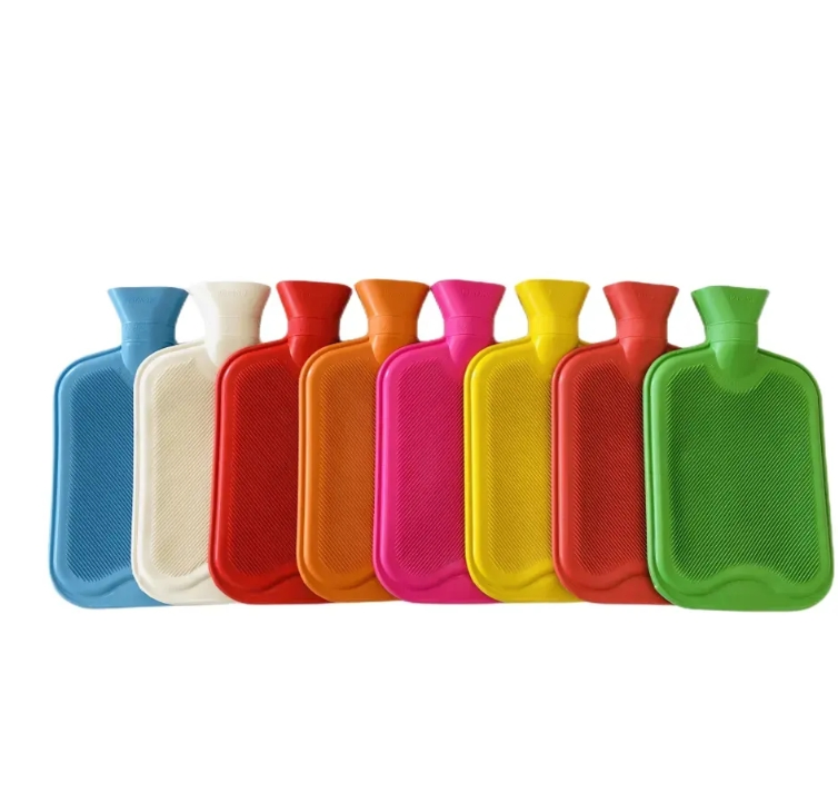 Reusable and Portable Hot Selling High-Quality Rubber Hot Water Bag for Pain Relief, Warmth, and Comfort