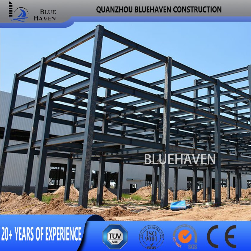 Customized Industrial Prefab Metal Structural Construction Warehouse/Factory/Agriculturalstorage/Office/Hotel Building