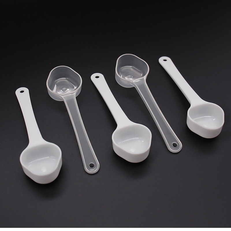 6ml PP White Liquid Measurement Scoops