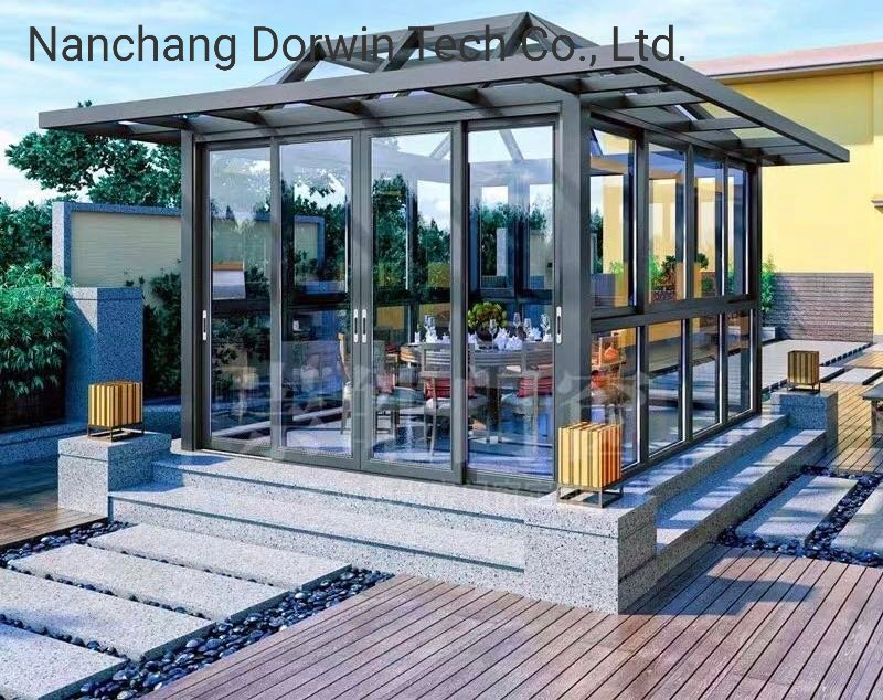 Dorwin Tech Garden Terrace Office Aluminum Glass Sunroom
