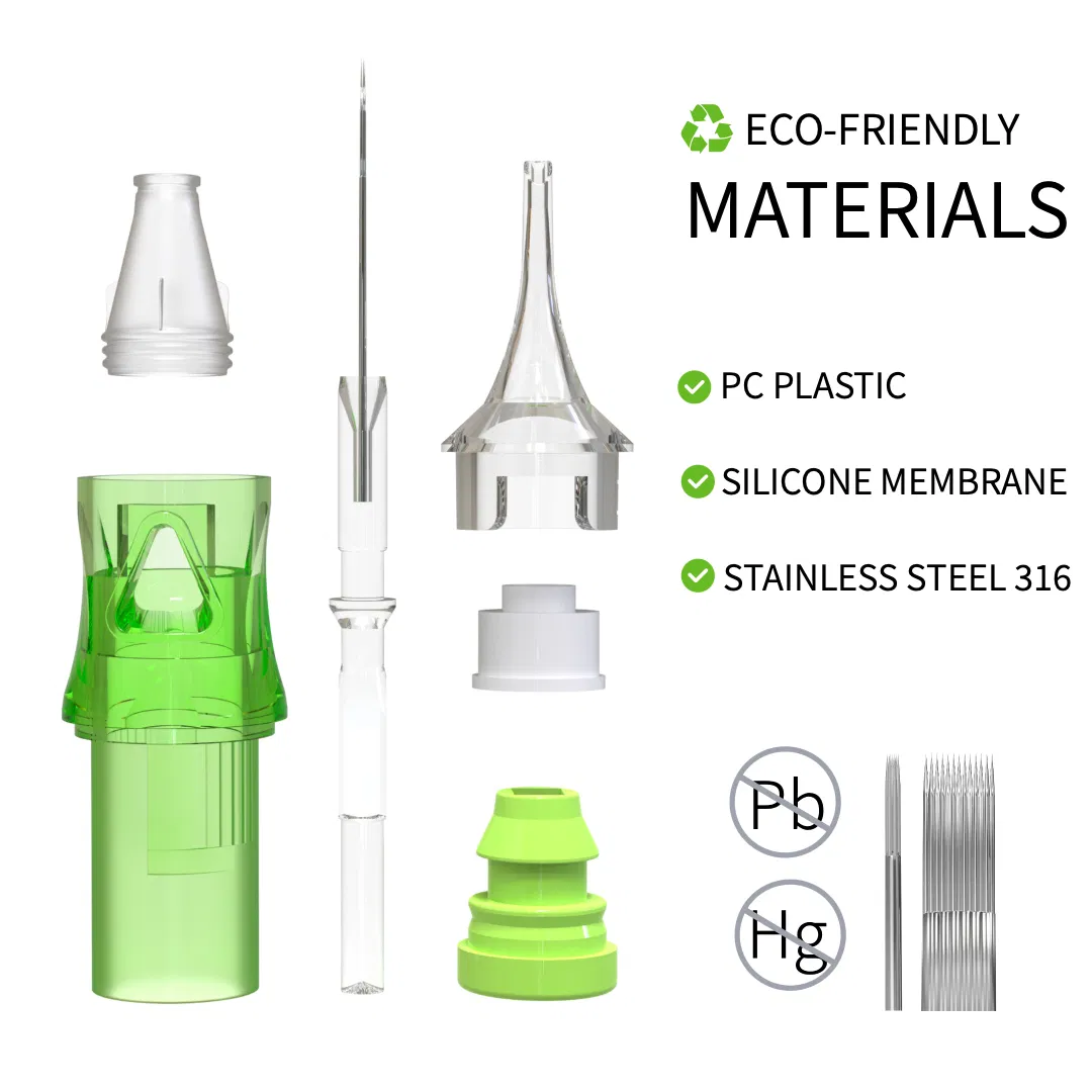 Factory Wholesale Premium Quality Disposable Liner Magnum Tattoo Needles Cartridges