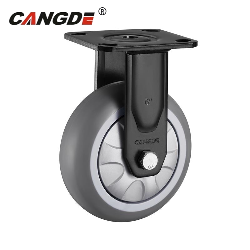 4/5/6/8 Inches Heavy Duty Castors Industrial Trolley TPR/Rubber Wheel Casters Price