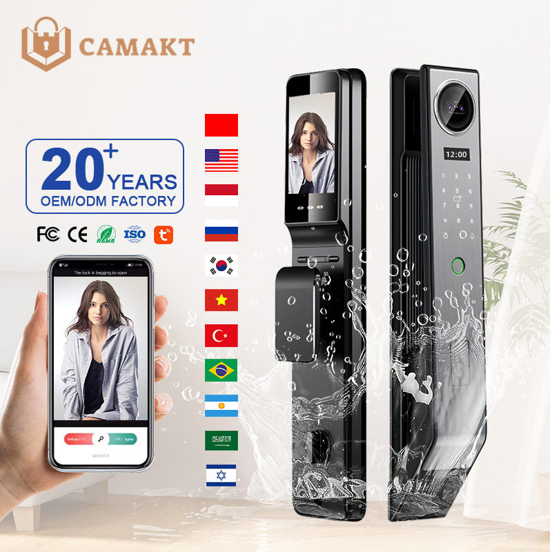 Factory Price Smart Locks Waterproof Fingerprint Recognition Biometric Door Lock