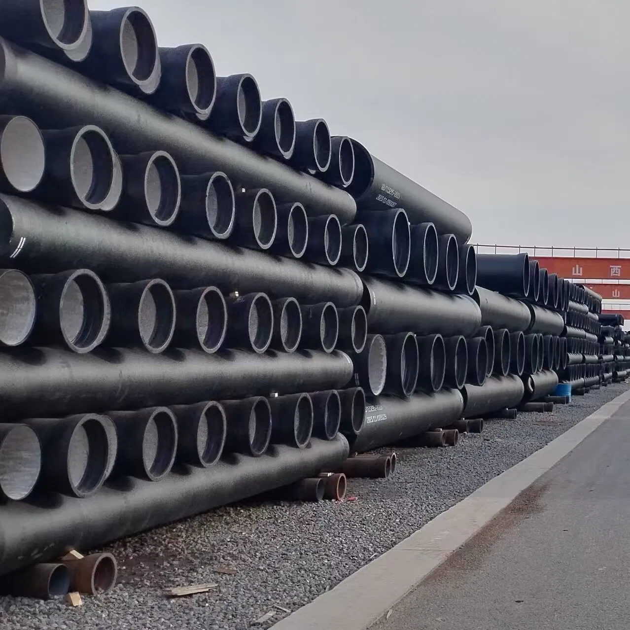 Corrosion-Proof Multi-Layered Ductile Iron Pipe for Industrial Corrosion DN80-DN1200