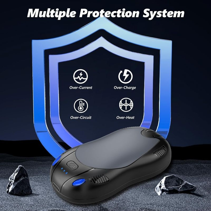 Customize Rechargeable 10000mAh Heater Cute USB Reusable Portable Hot Magnetic Hand Warmers