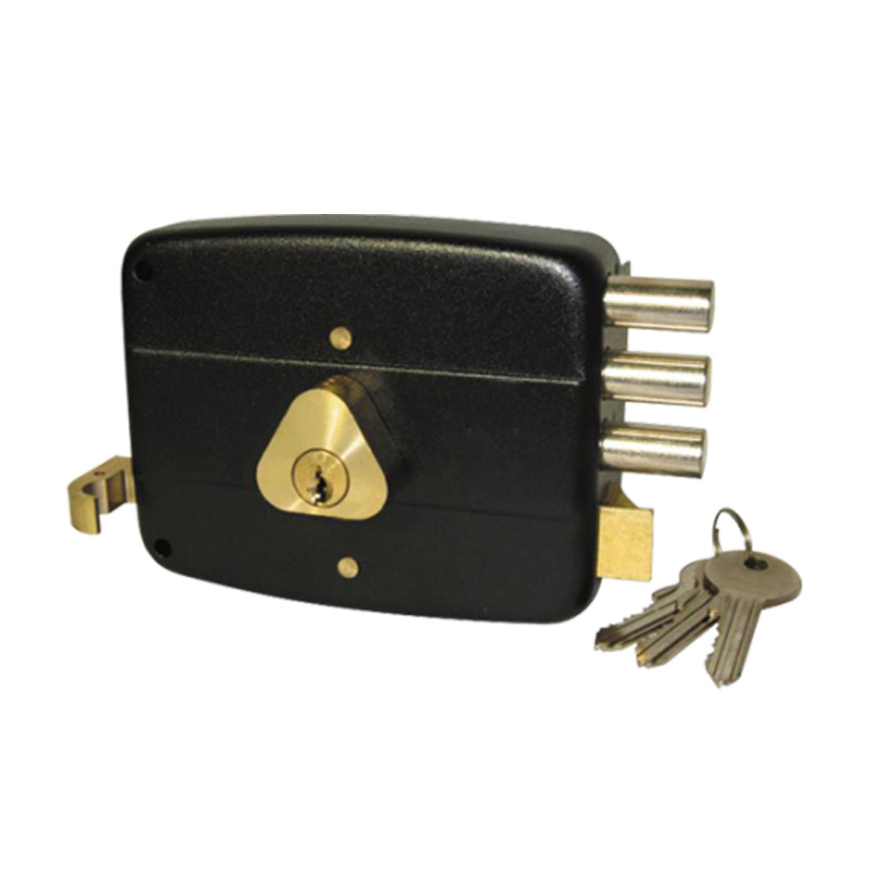 Safety Door Locks Hardware Middle East Popular Sale High Quality Rim Lock