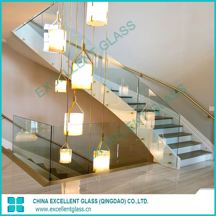 Colored Tempered Glass/Toughened/Tempered Shower Screen /Shower Glass Panels Tempered Laminated Glass/Tinted Tempered Railings