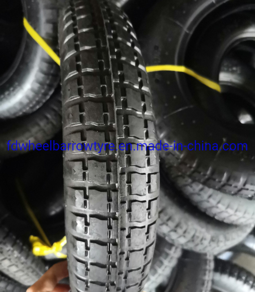 Шина 3.50-8 для тачки с грунтозацепным протектором