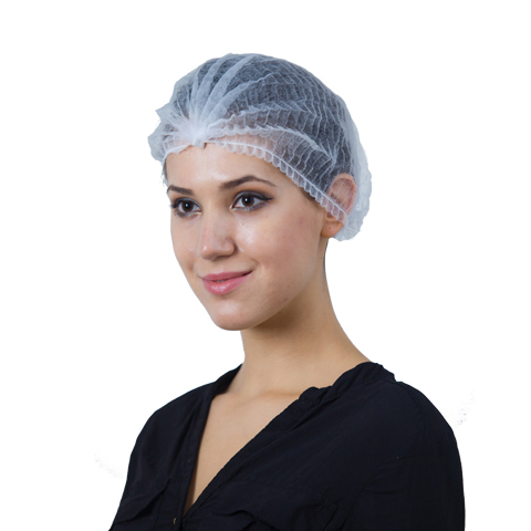 Disposable Non Woven Hairnet for Hospital Salon SPA Catering