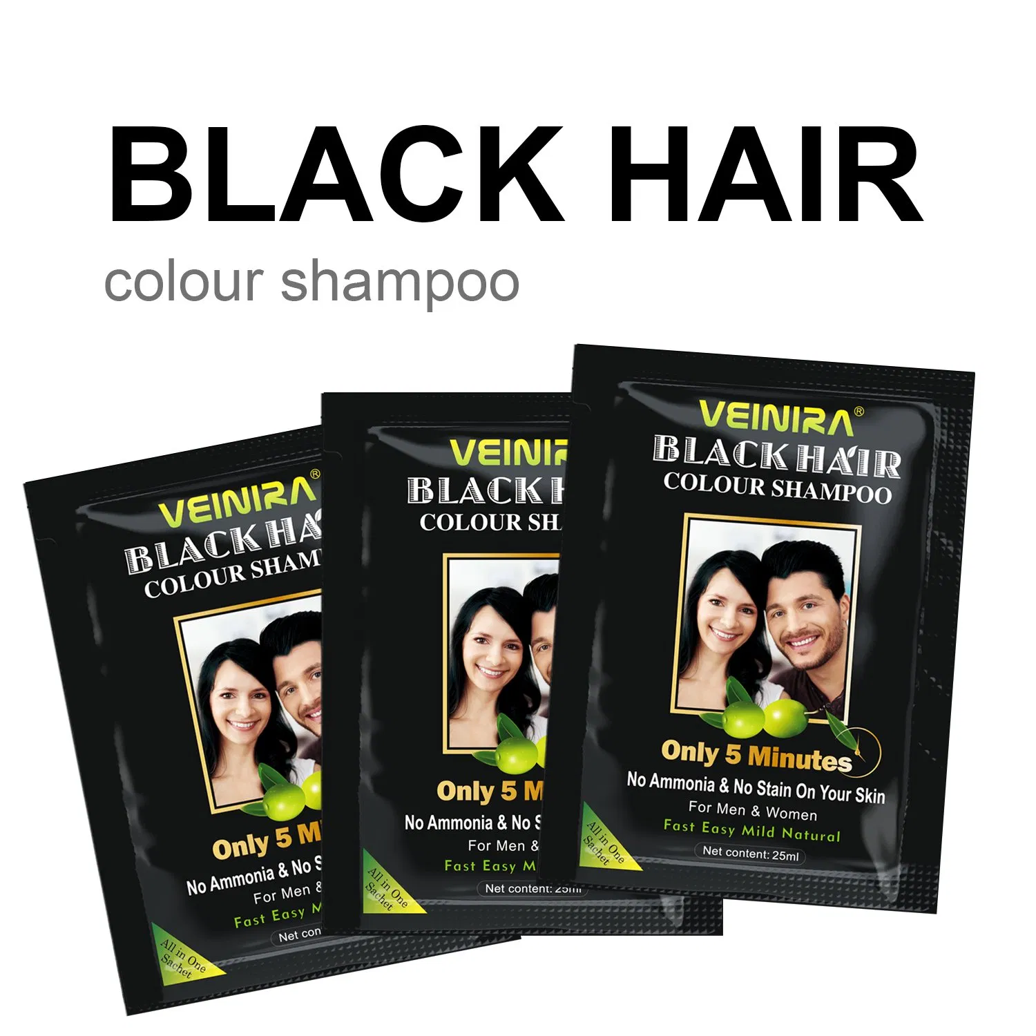 Veinira Speedy Fast Hair Color Shampoo Shipping Wholesale Natural Instant Hair Dye