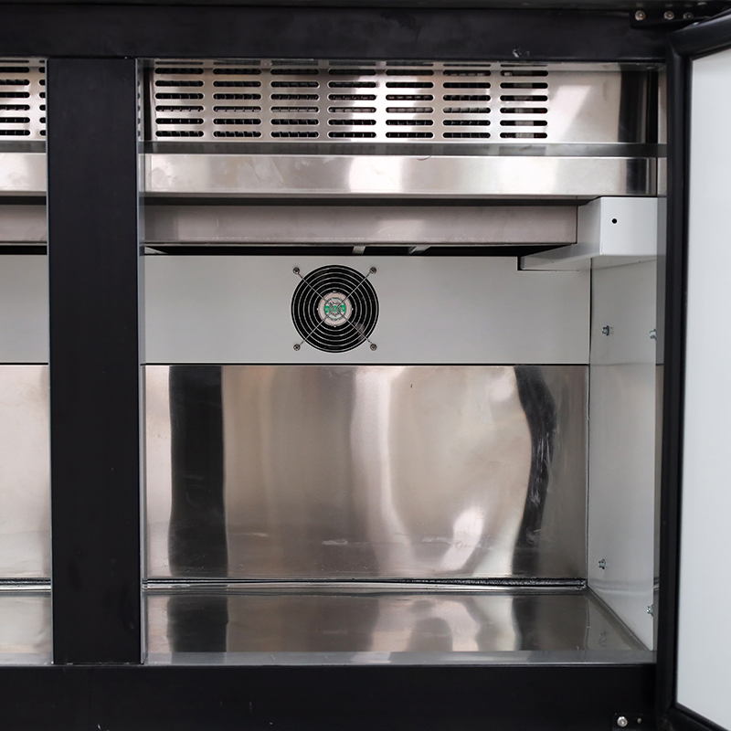 Supermarket Equipment Deli Store Meat Chiller Display Hot Food Refrigerator Showcase Fridge
